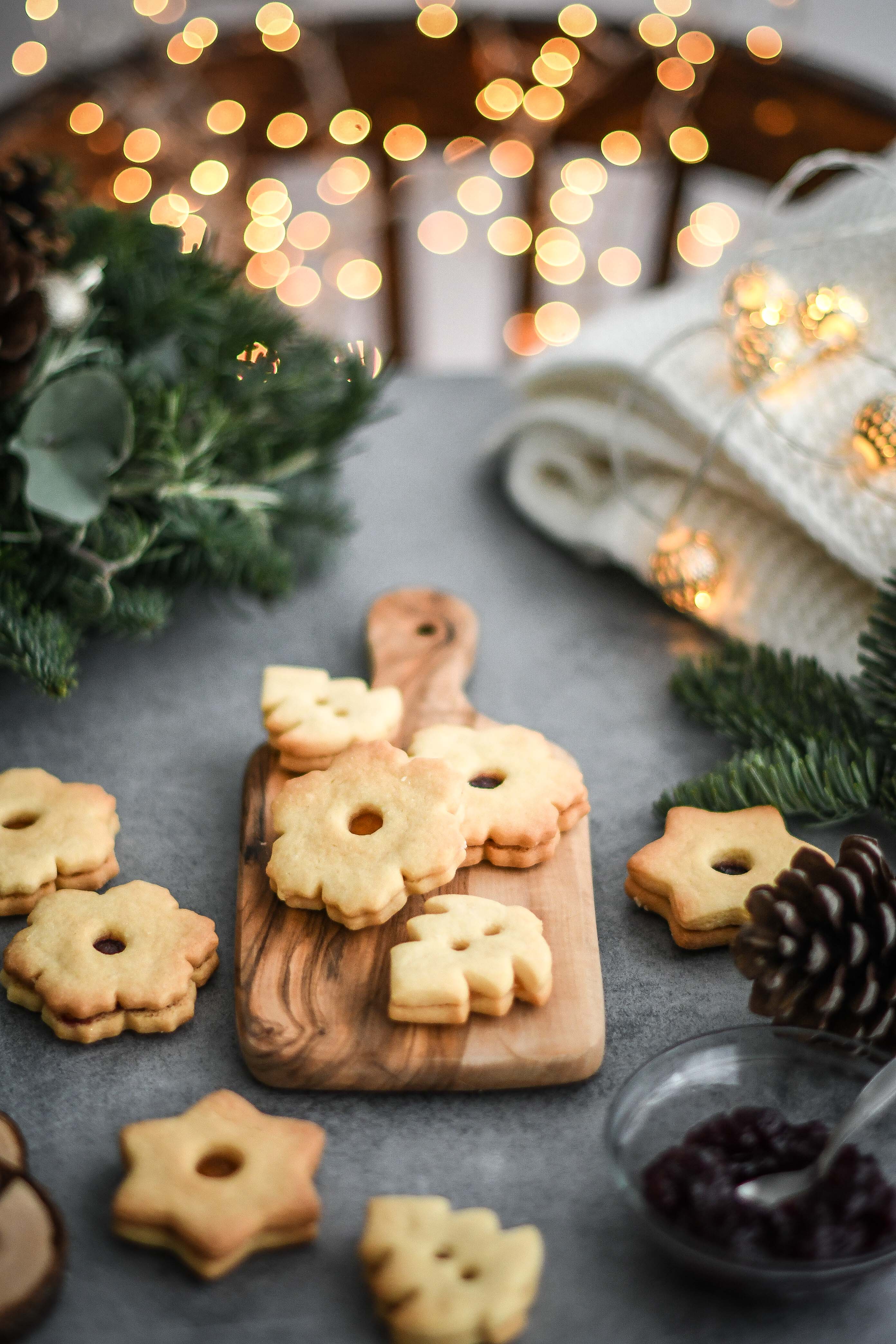 linecke kolaciky linzer cookies