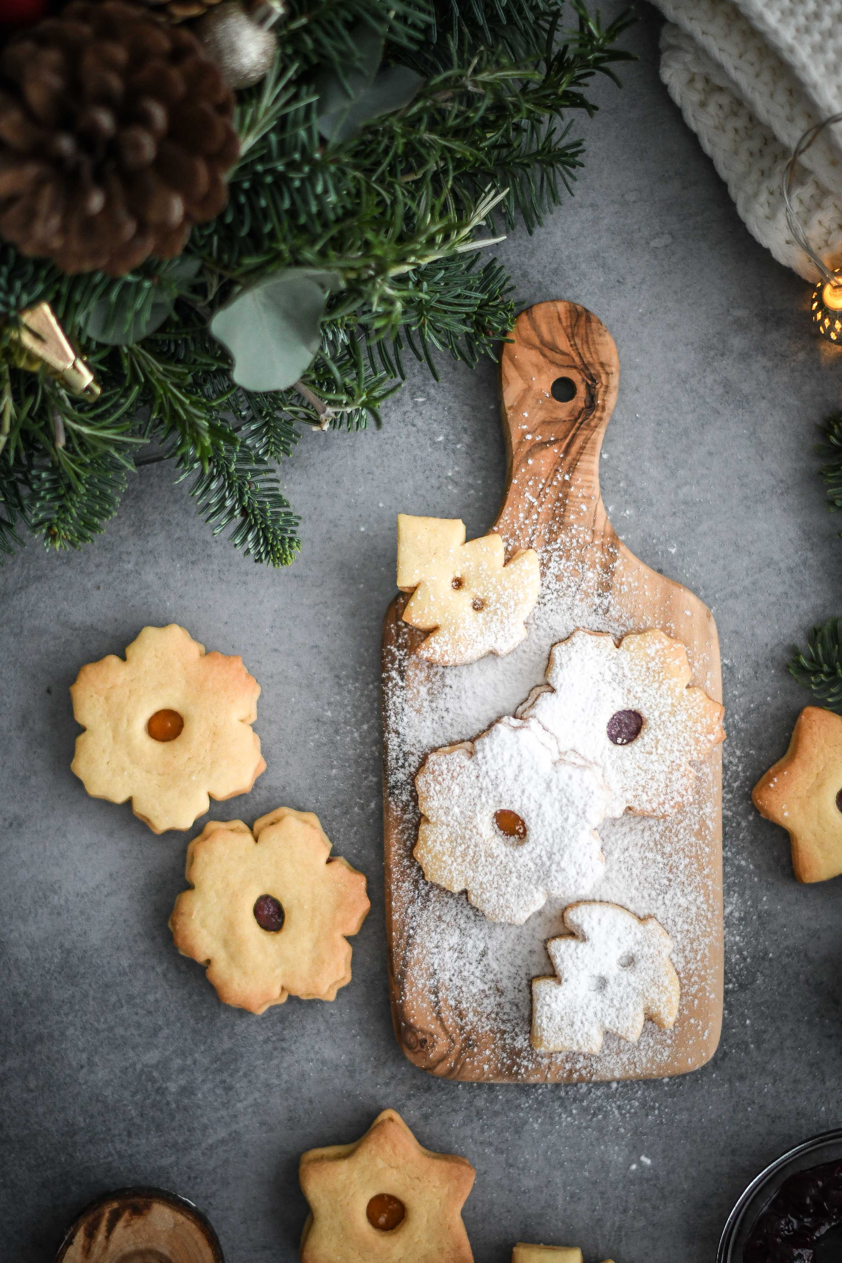 linecke kolaciky linzer cookies