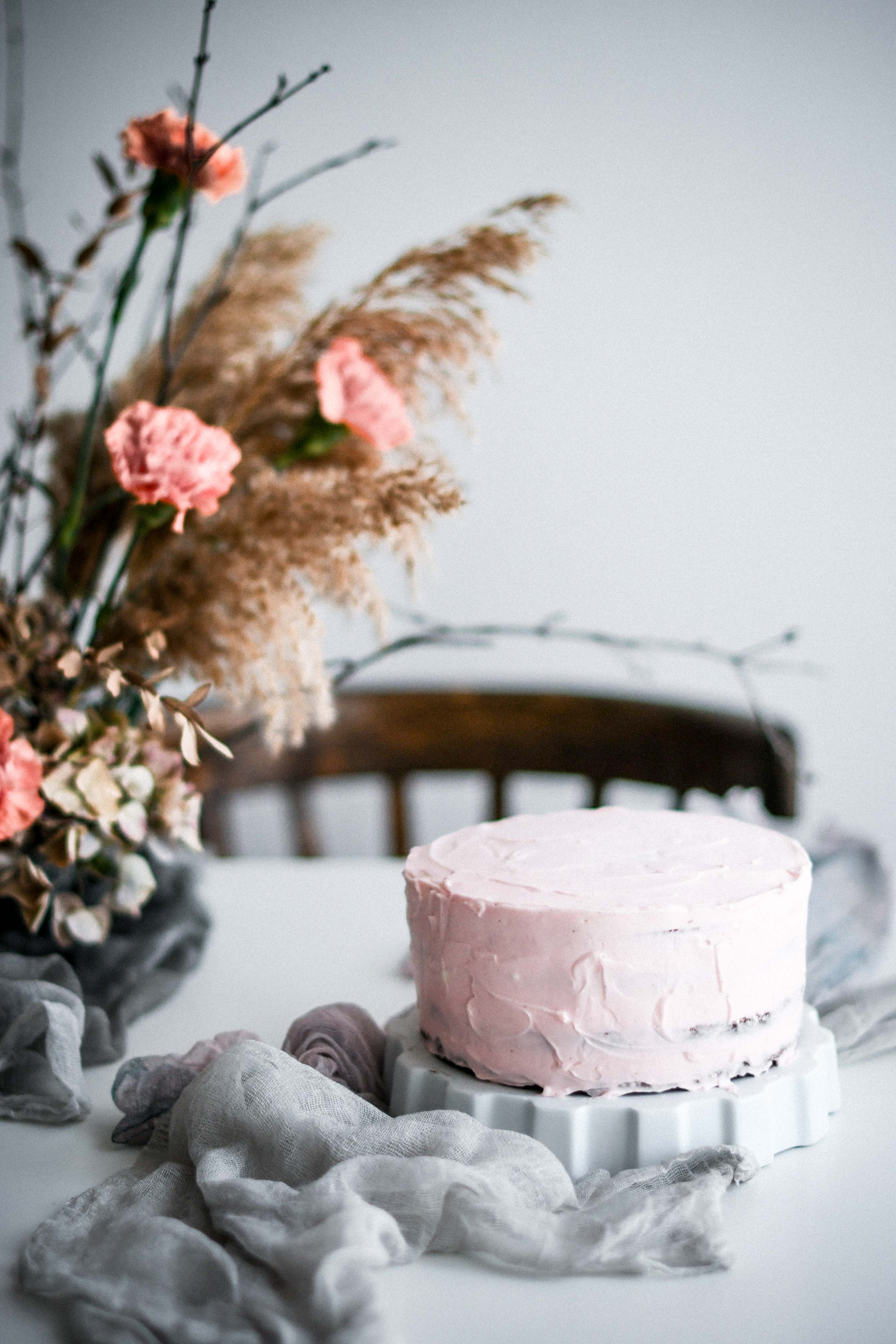 red velvet cake torta photography