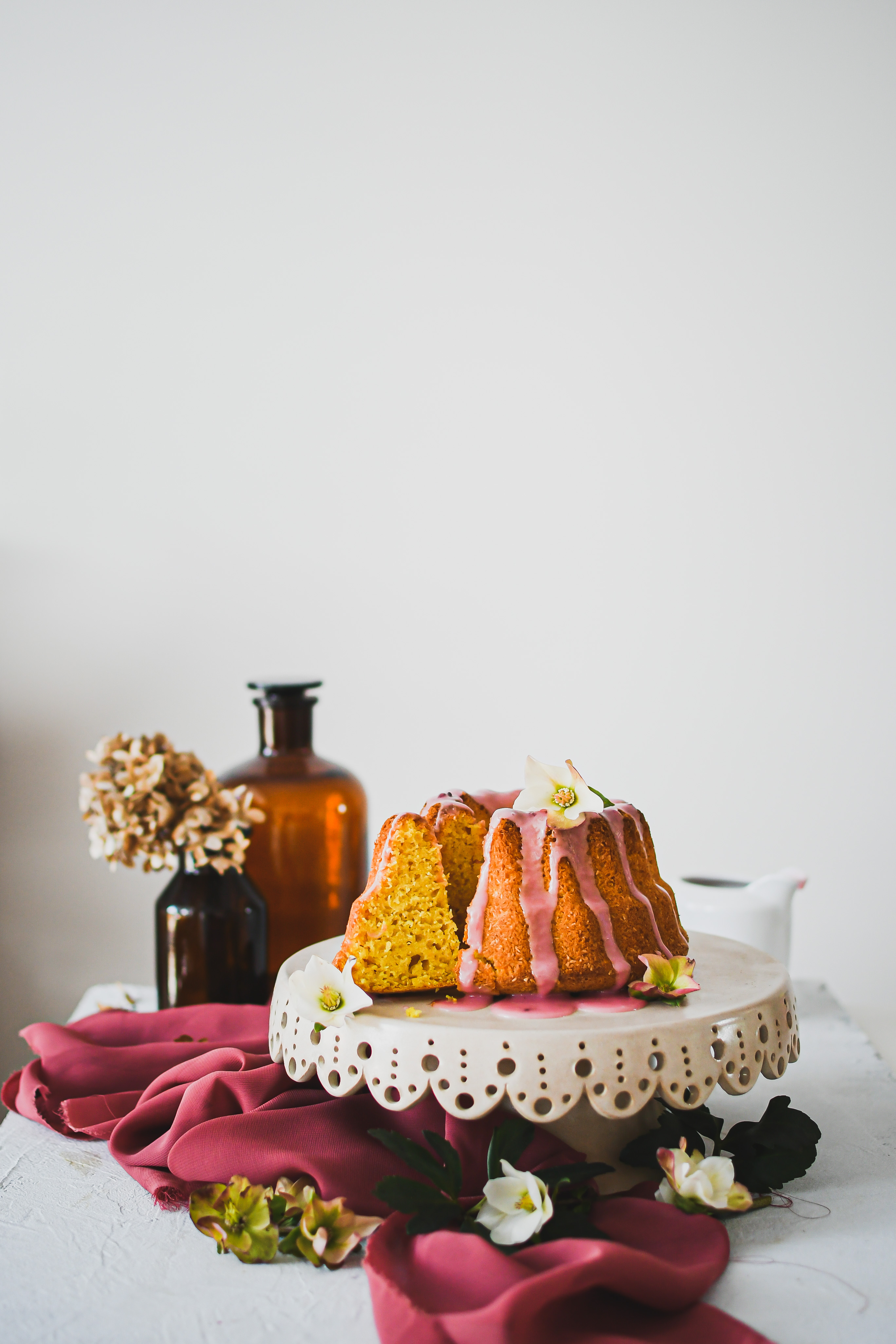 citronova babovka vegan lemon bundt