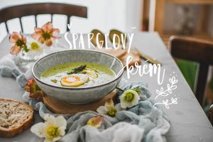 sparglovy krem asparagus cream photography