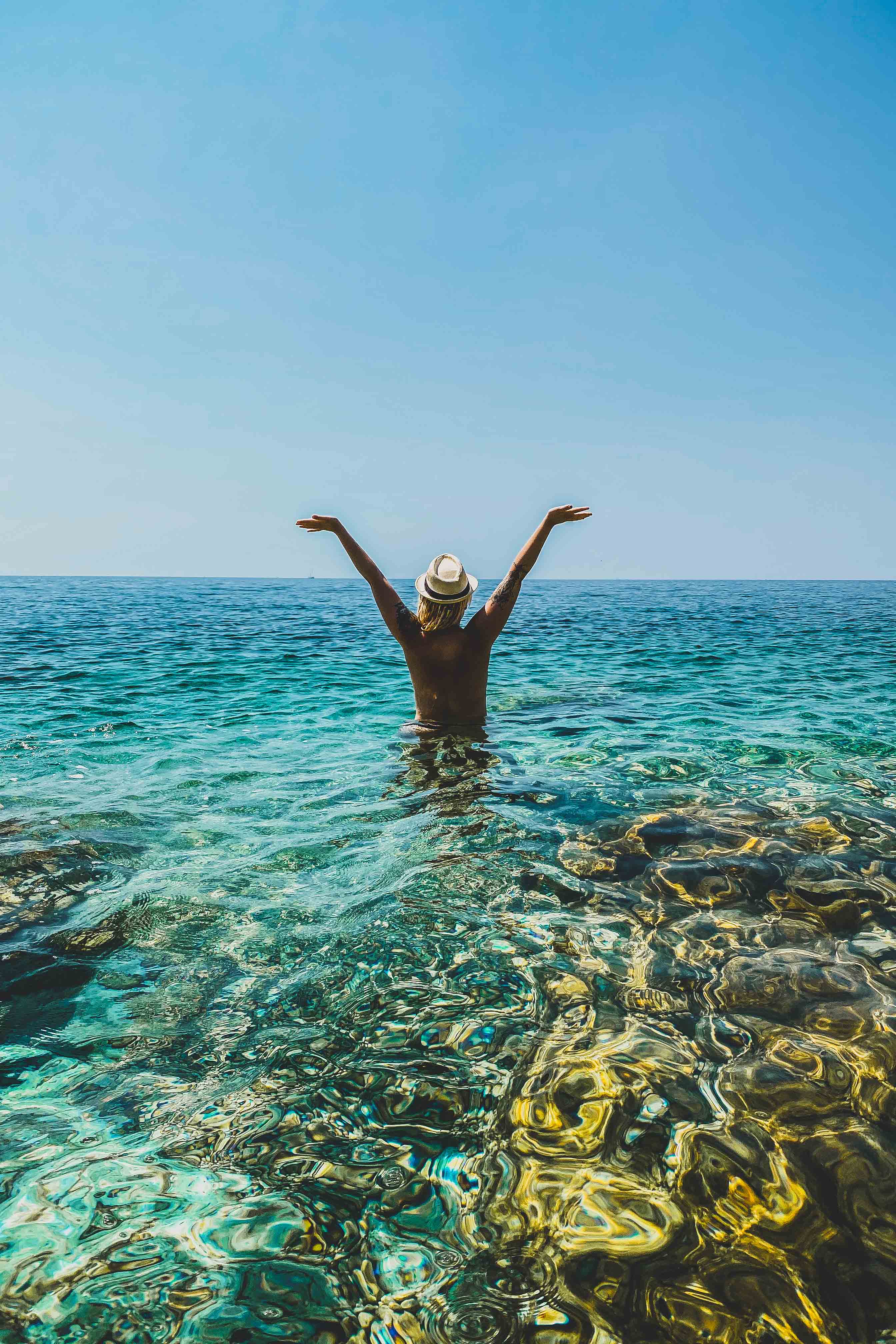 croatia beach istria