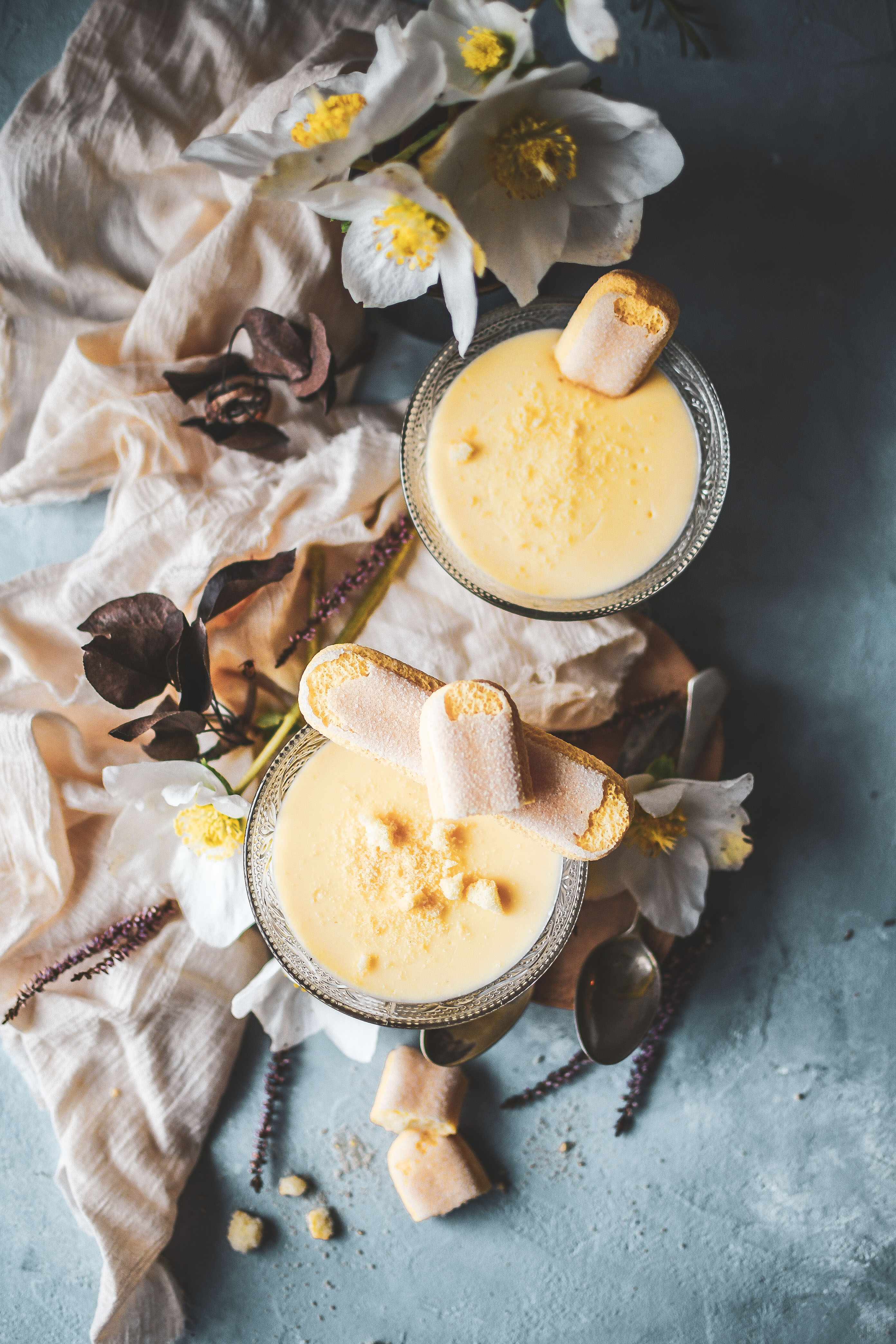 vanilla pudding creme anglaise domaci puding photography