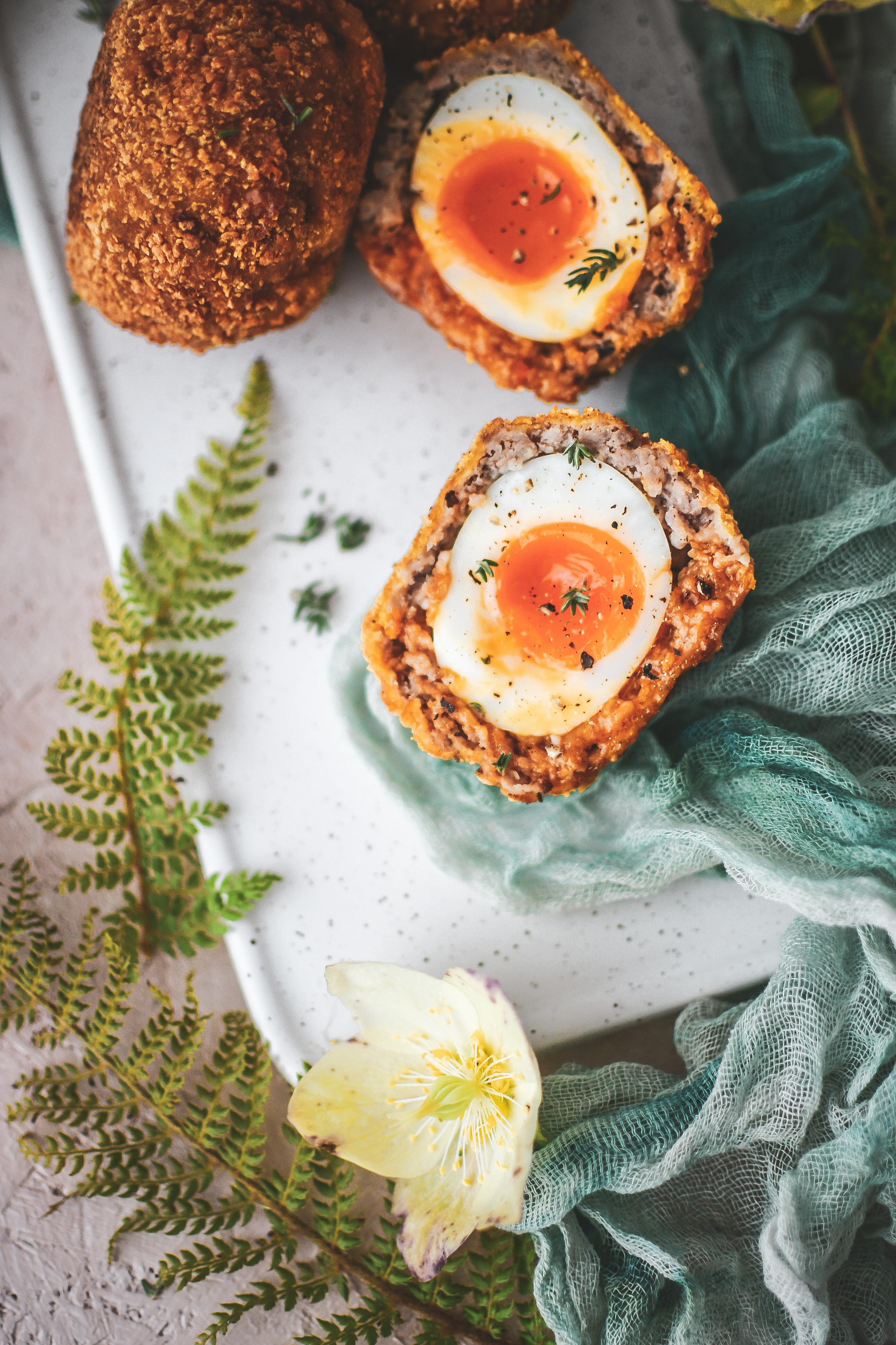 scotch eggs photography