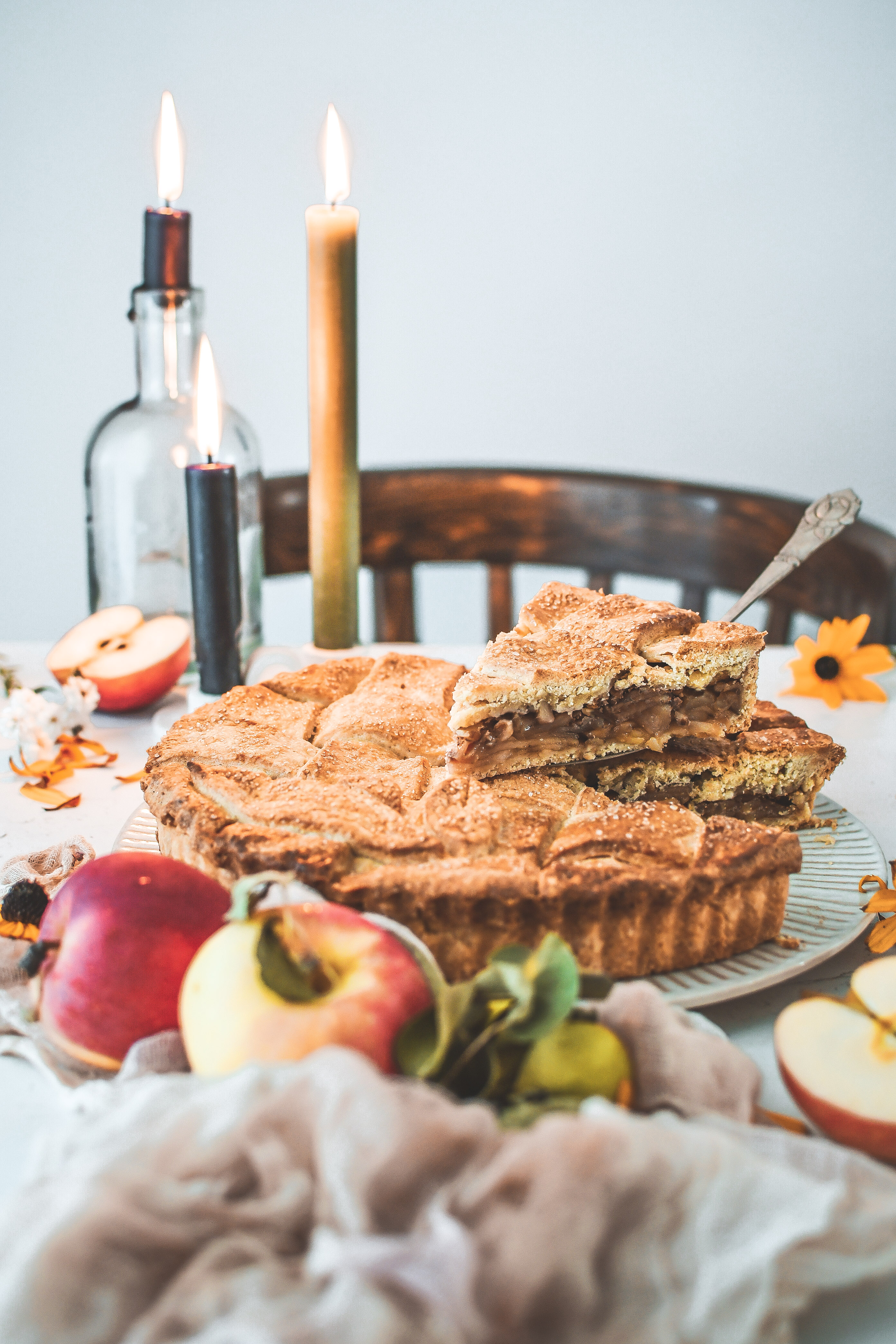 apple pie jablkovy kolac photography