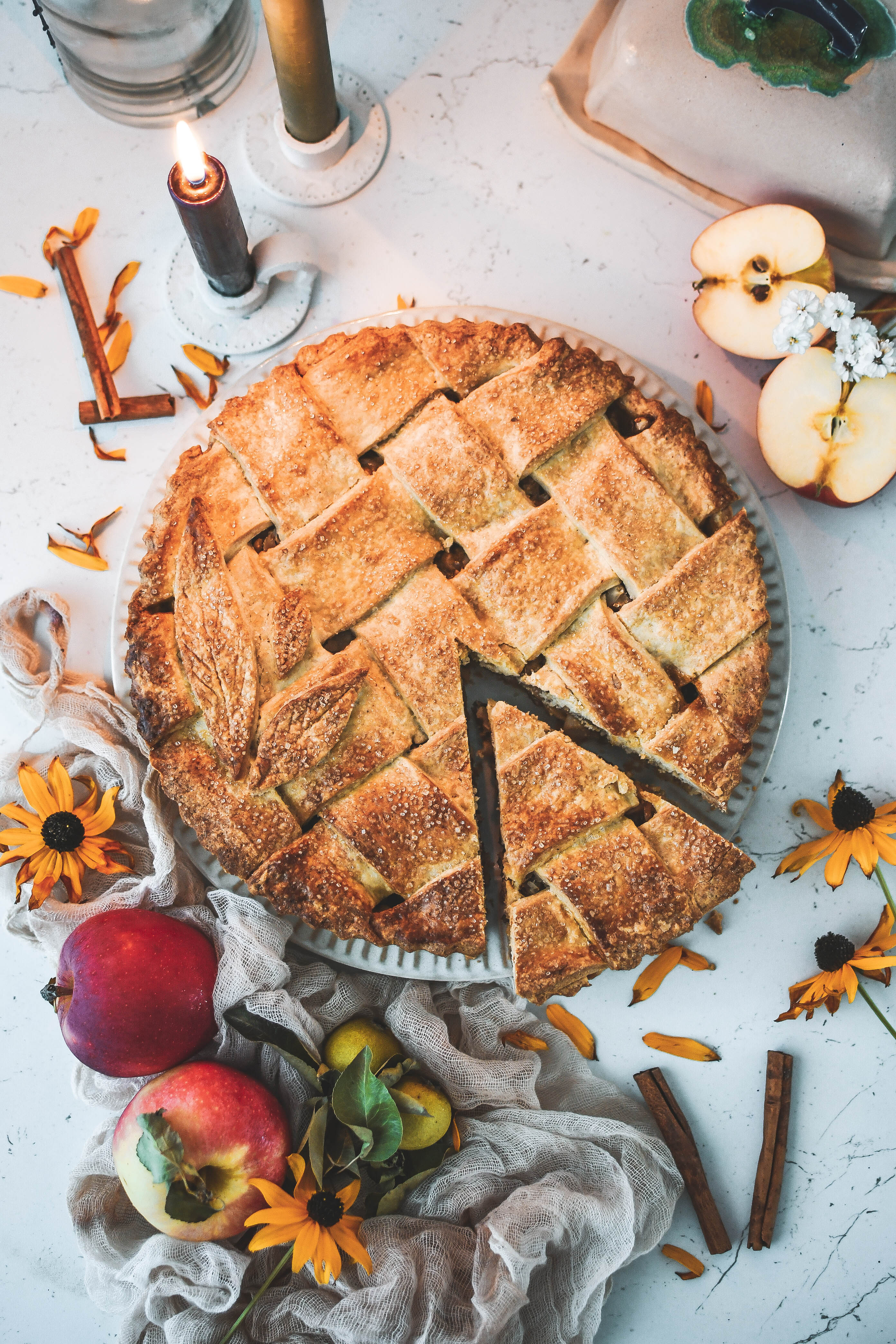 apple pie jablkovy kolac photography