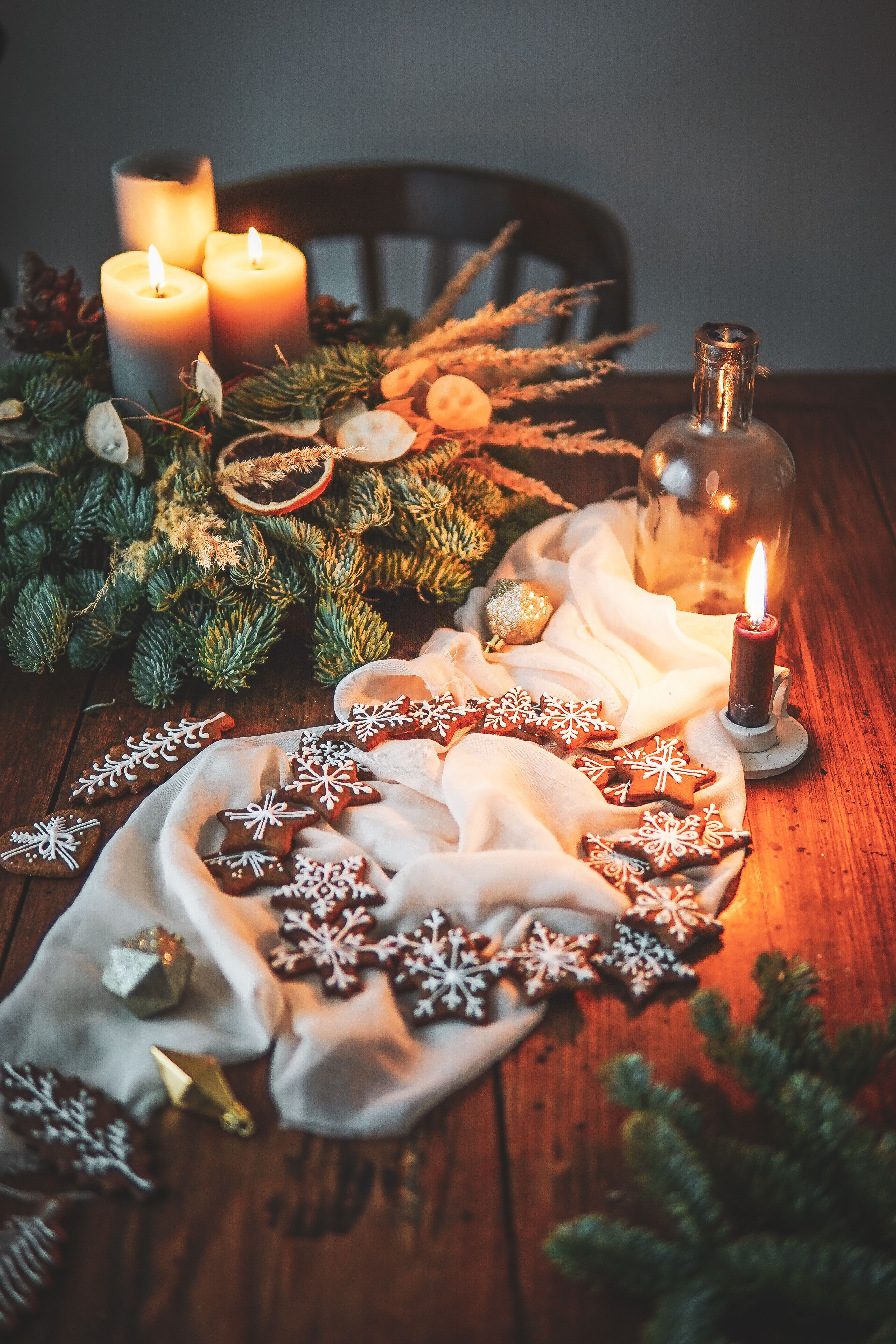 pepparkakor medovniky swedish ginger cookies photography