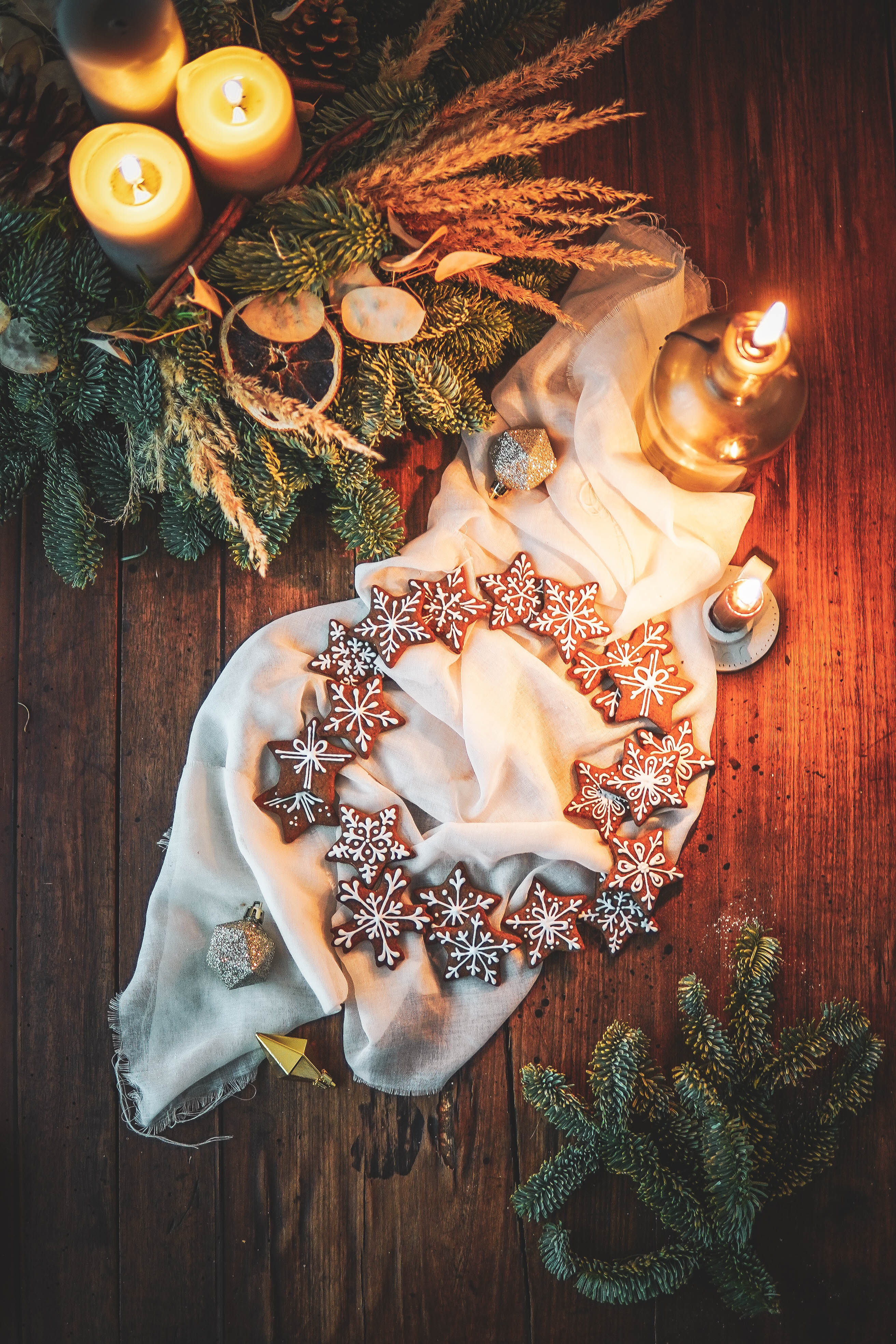 pepparkakor medovniky swedish ginger cookies photography