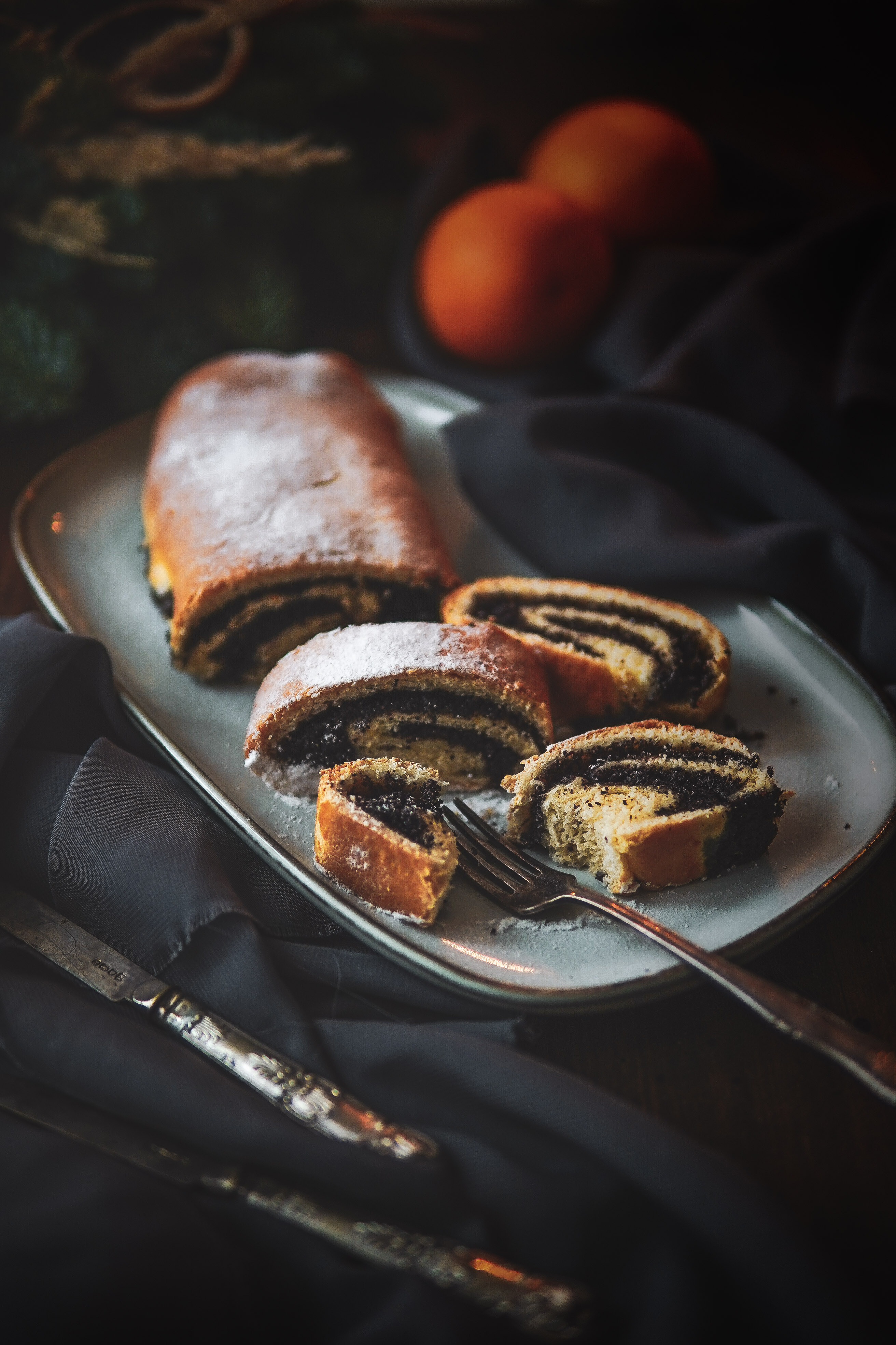 poppyseed rolk makovnik photography