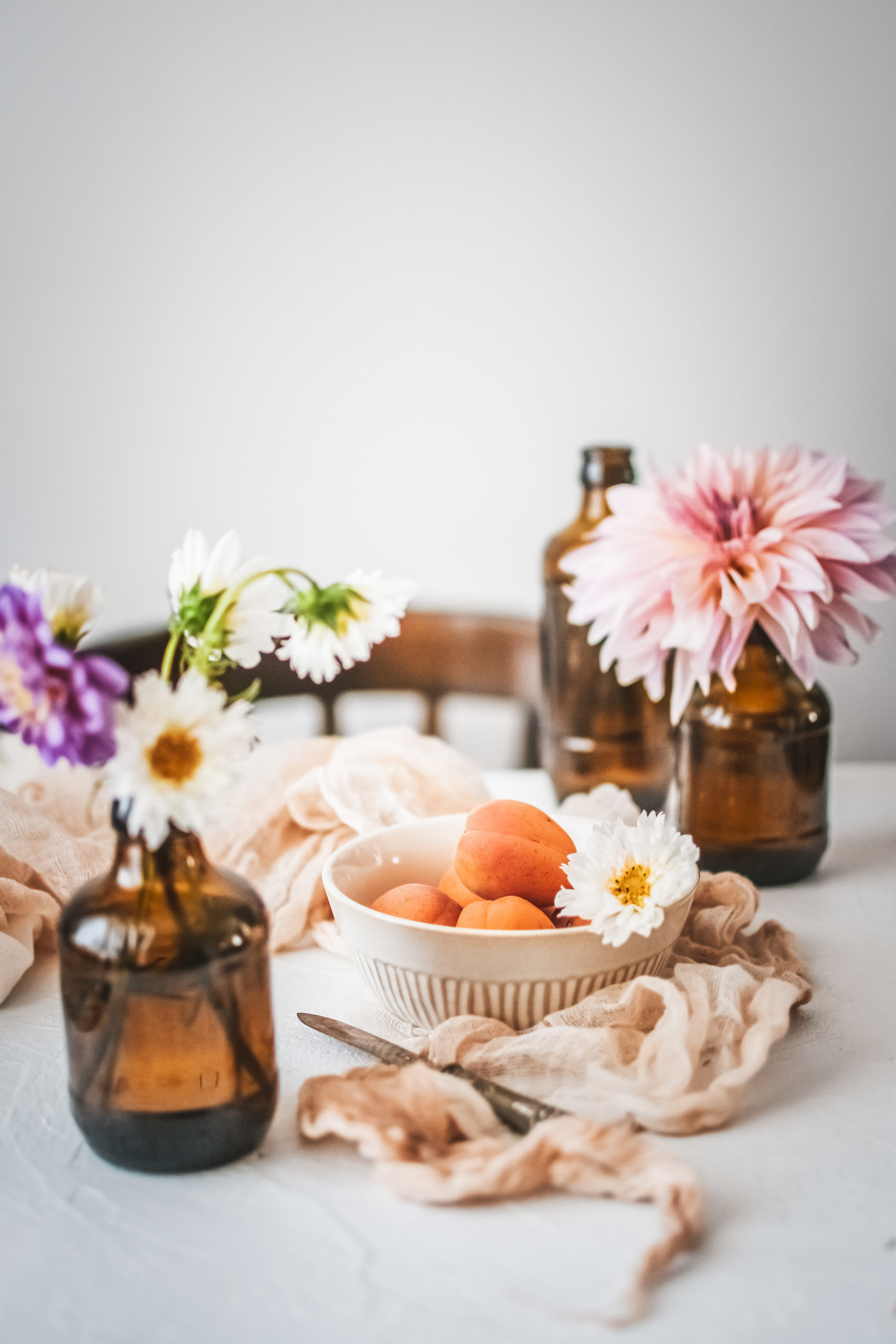 apricot cake-photography