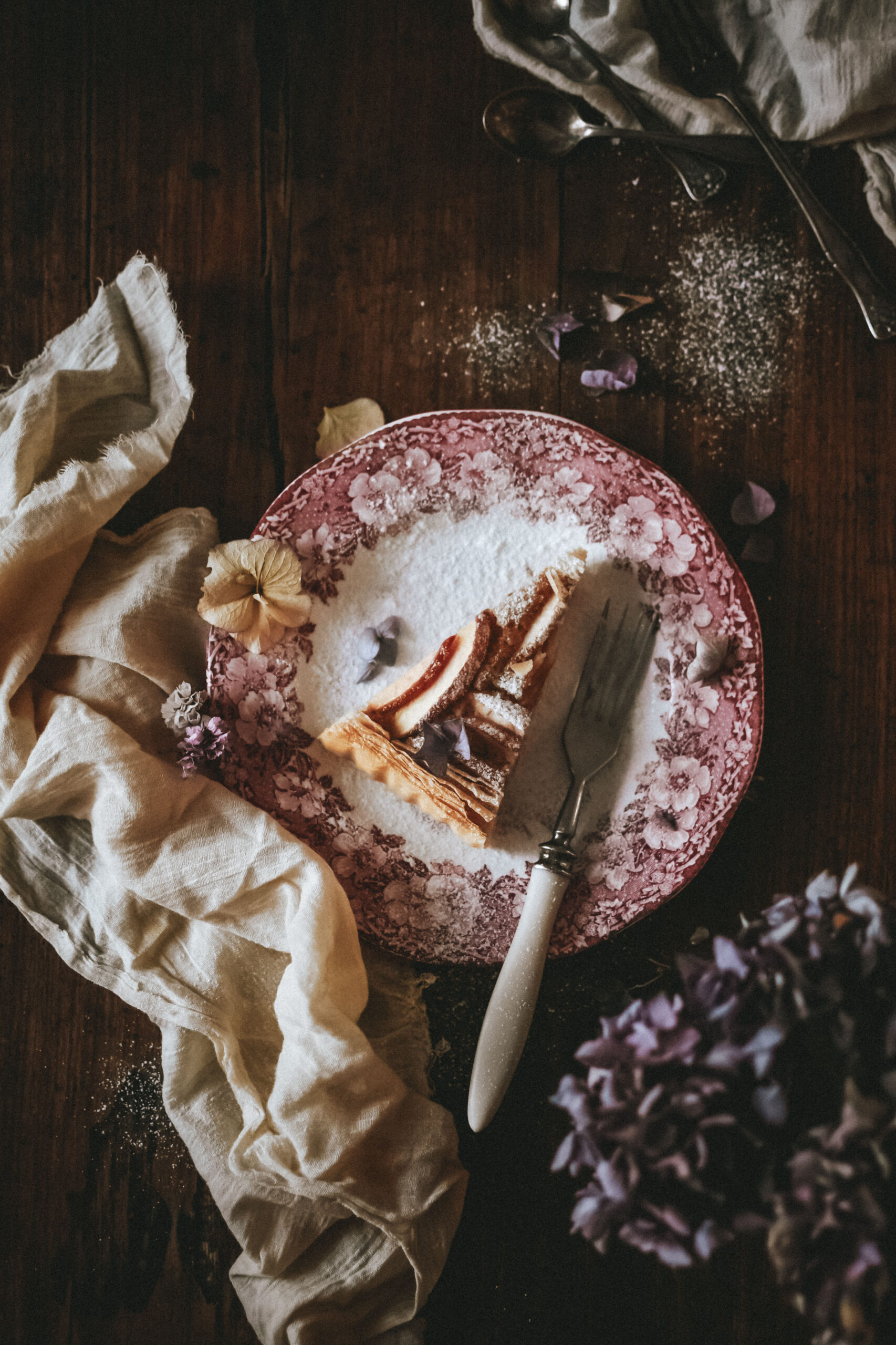 jablkovy apple tart photography